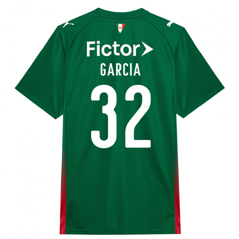 DanxenメンズGarcia#32緑赤白ホームシャツ2026/27ジャージーユニフォーム