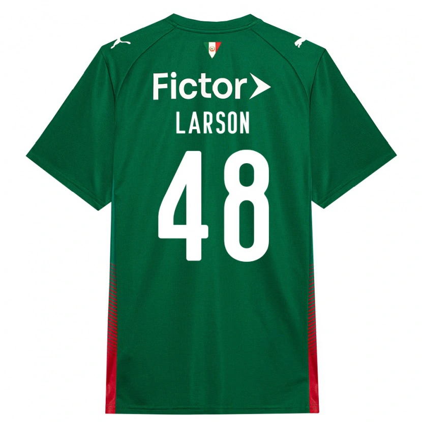 DanxenメンズLarson#48緑赤白ホームシャツ2026/27ジャージーユニフォーム
