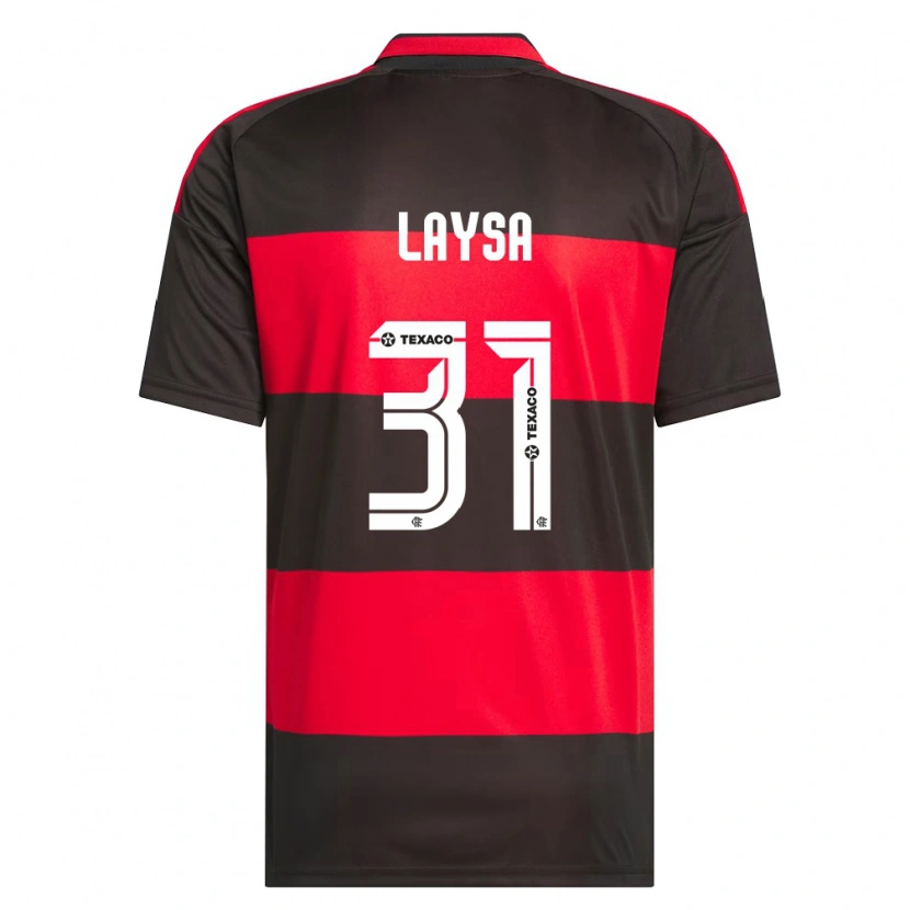 DanxenメンズLaysa#31赤黒白ホームシャツ2026/27ジャージーユニフォーム
