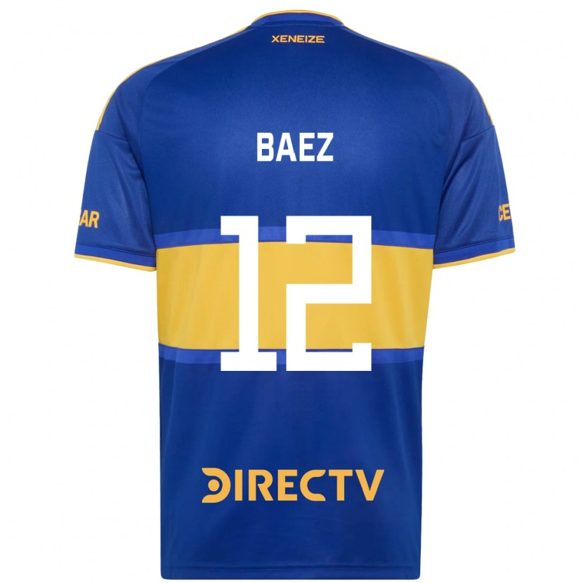 DanxenメンズTomás Baez#12ロイヤルブルー黄ホームシャツ2026/27ジャージーユニフォーム