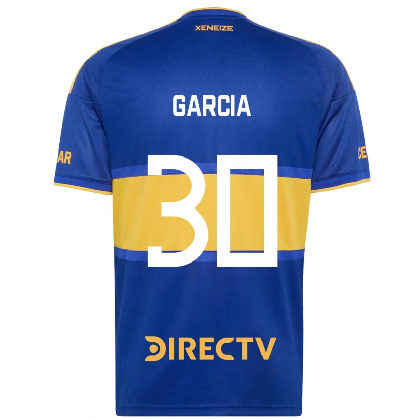 DanxenメンズJavier García#30ロイヤルブルー黄ホームシャツ2026/27ジャージーユニフォーム