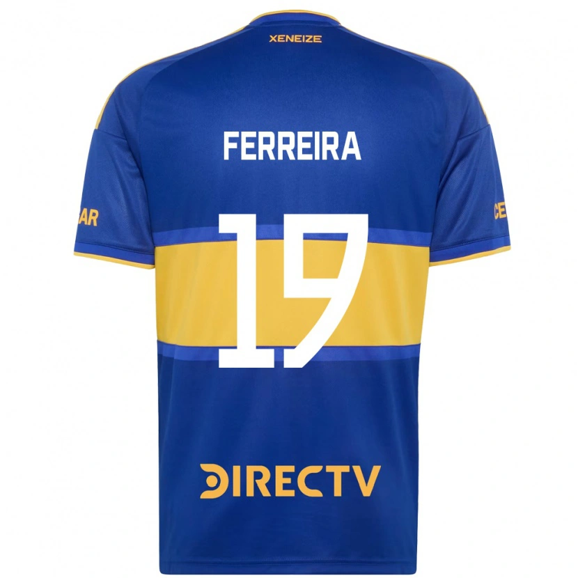 DanxenメンズKevin Ferreira#19ロイヤルブルー黄ホームシャツ2026/27ジャージーユニフォーム