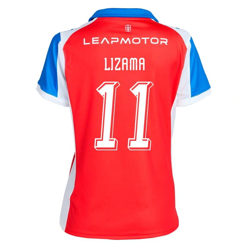 DanxenメンズBayron Lizama#11赤青アウェイシャツ2026/27ジャージーユニフォーム