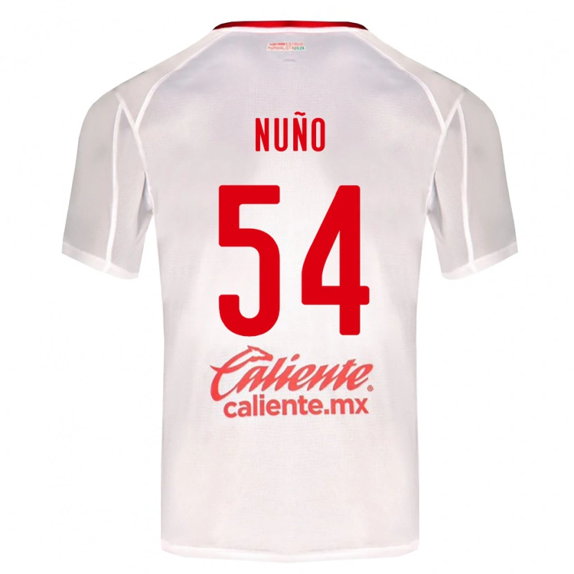 DanxenメンズRaúl Nuño#54白緑赤アウェイシャツ2026/27ジャージーユニフォーム