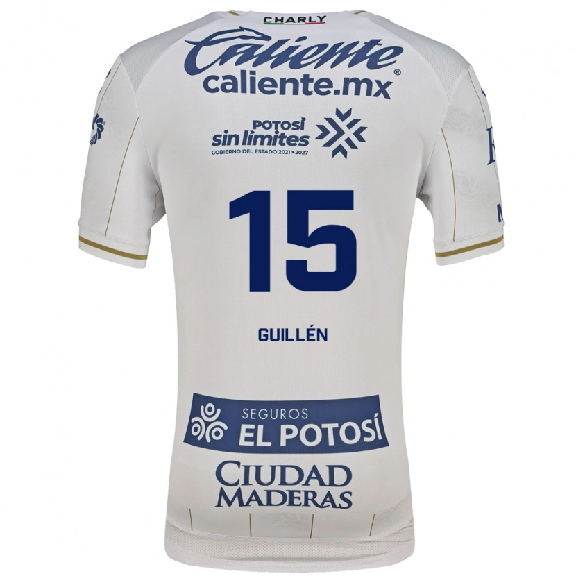 DanxenメンズDaniel Guillen#15白青アウェイシャツ2026/27ジャージーユニフォーム