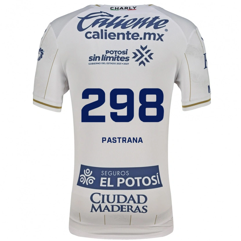 DanxenメンズLeonardo Pastrana#298白青アウェイシャツ2026/27ジャージーユニフォーム