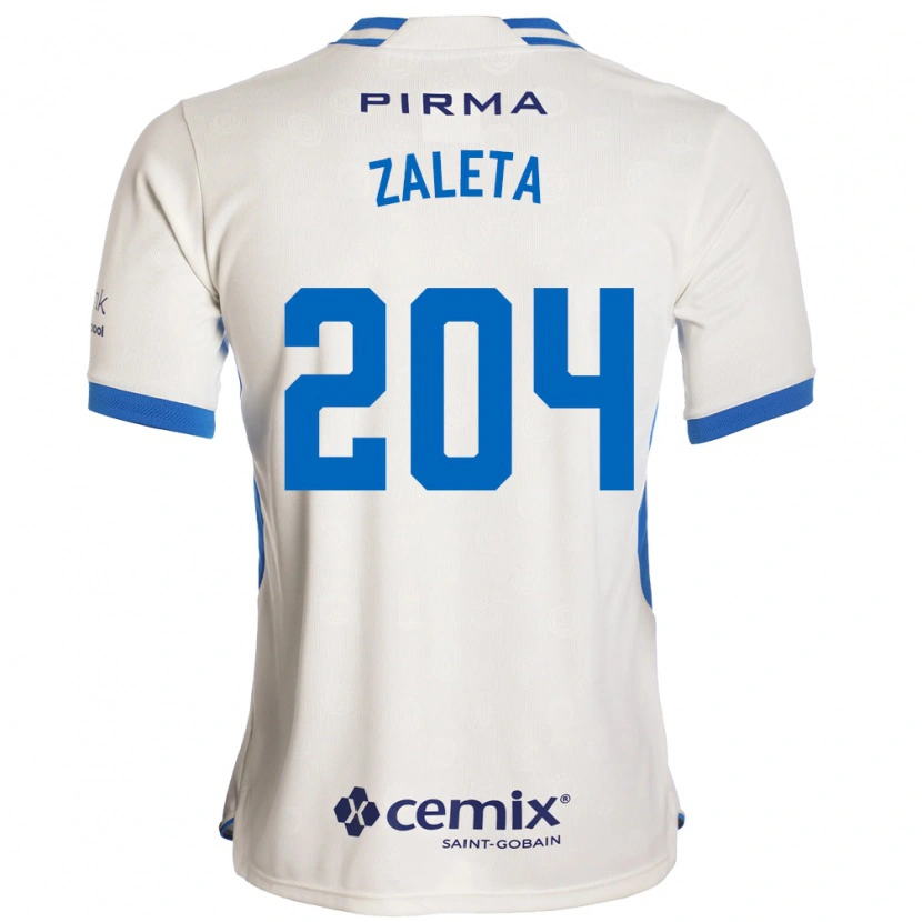 DanxenメンズMauro Zaleta#204白青赤アウェイシャツ2026/27ジャージーユニフォーム