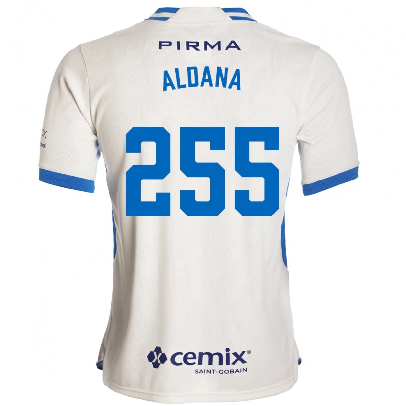 DanxenメンズEder Aldana#255白青赤アウェイシャツ2026/27ジャージーユニフォーム