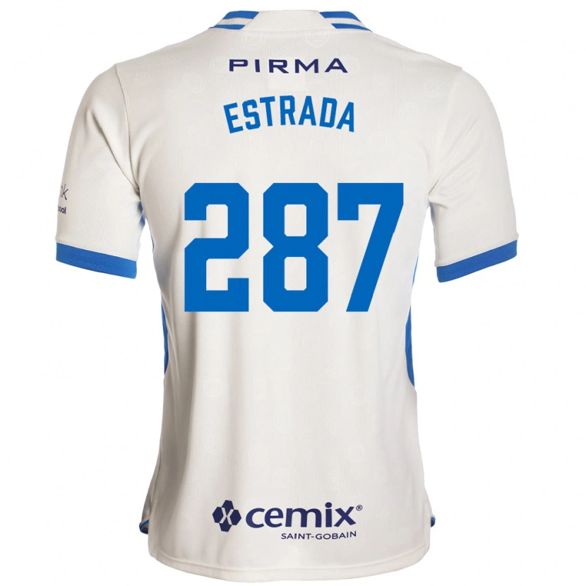 DanxenメンズHernán Estrada#287白青赤アウェイシャツ2026/27ジャージーユニフォーム