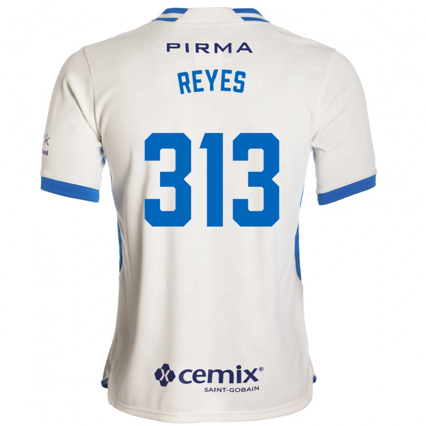 DanxenメンズIan Reyes#313白青赤アウェイシャツ2026/27ジャージーユニフォーム