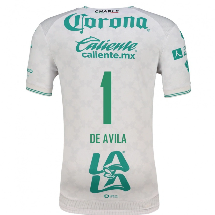 DanxenメンズHannia De Avila#1薄緑白アウェイシャツ2026/27ジャージーユニフォーム