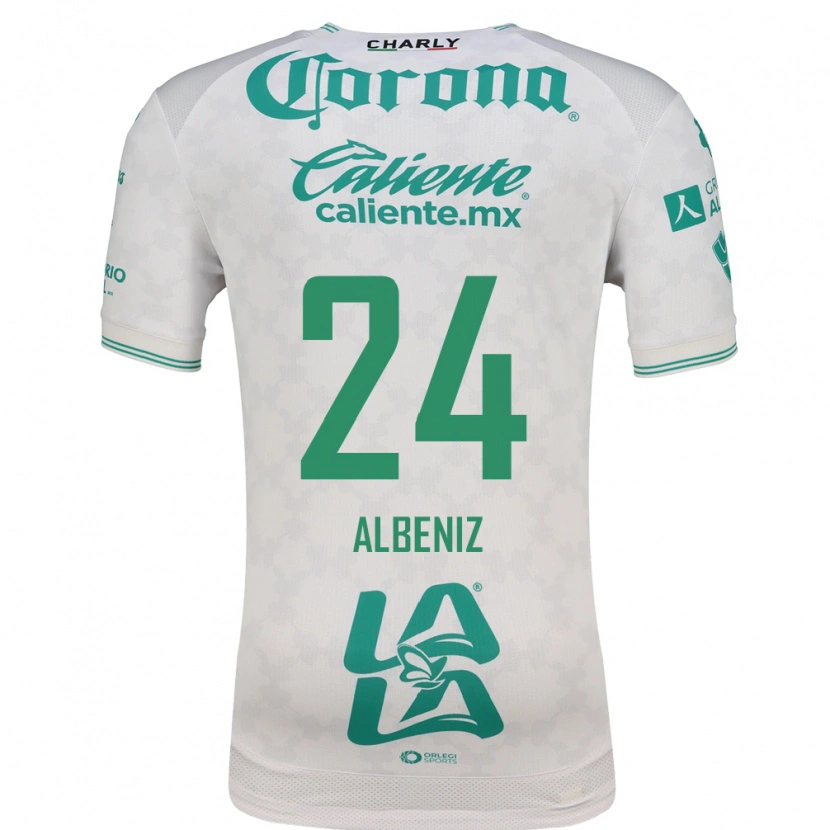 DanxenメンズMaika Albeniz#24薄緑白アウェイシャツ2026/27ジャージーユニフォーム