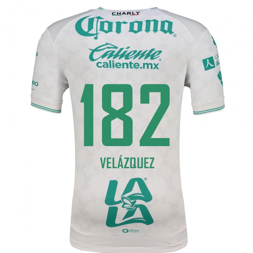 DanxenメンズMatías Velázquez#182薄緑白アウェイシャツ2026/27ジャージーユニフォーム