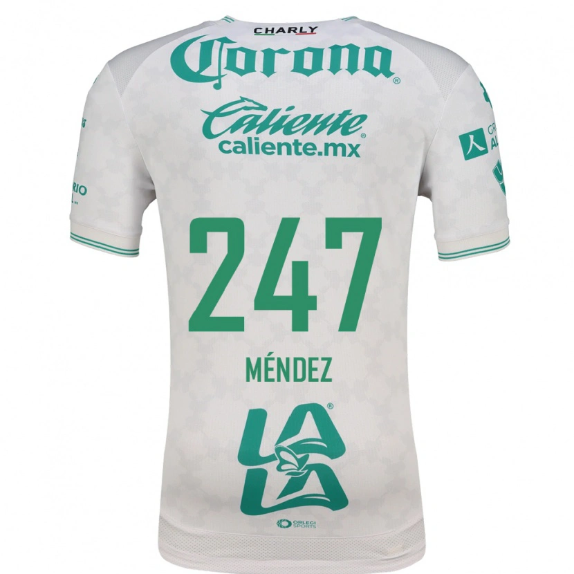 DanxenメンズOwen Méndez#247薄緑白アウェイシャツ2026/27ジャージーユニフォーム
