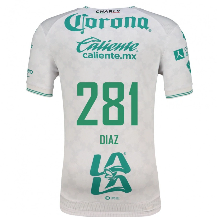 DanxenメンズDidier Díaz#281薄緑白アウェイシャツ2026/27ジャージーユニフォーム