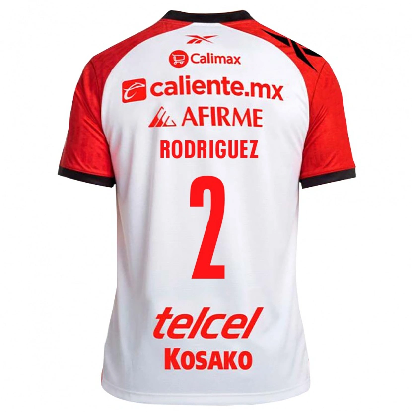 DanxenメンズAntonio Rodríguez#2白黒赤アウェイシャツ2026/27ジャージーユニフォーム