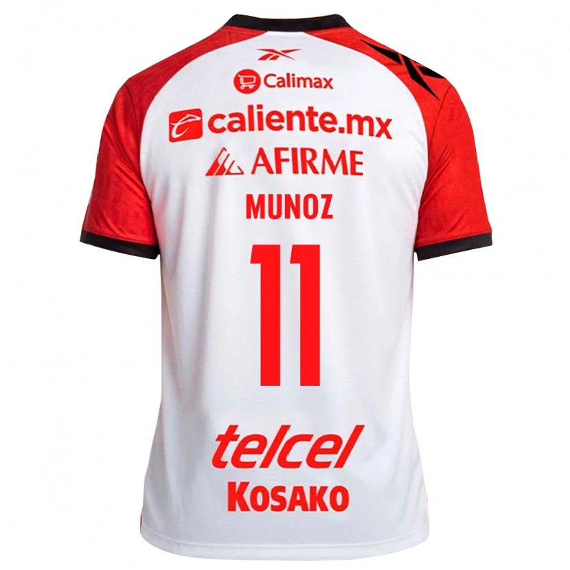 DanxenメンズSanjuana Munoz#11白黒赤アウェイシャツ2026/27ジャージーユニフォーム