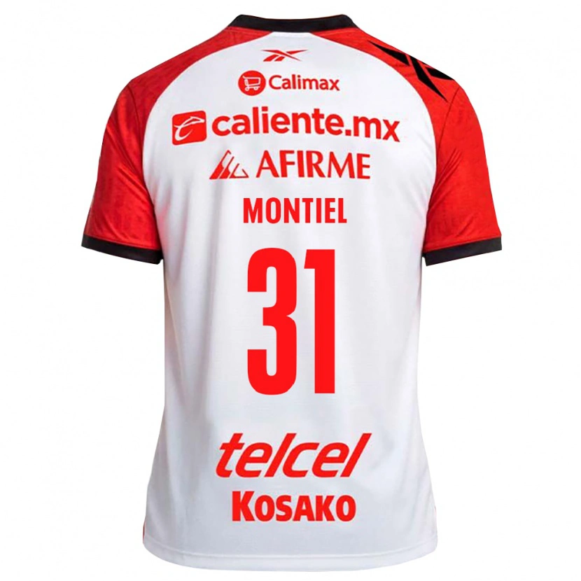 DanxenメンズAbril Montiel#31白黒赤アウェイシャツ2026/27ジャージーユニフォーム