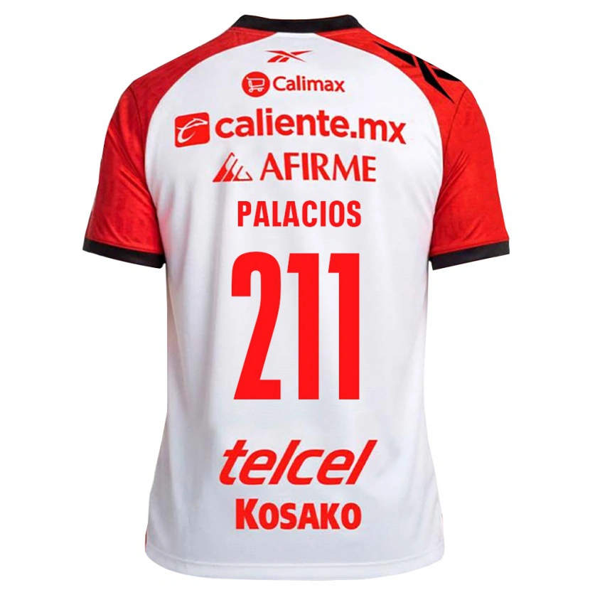 DanxenメンズBrian Palacios#211白黒赤アウェイシャツ2026/27ジャージーユニフォーム