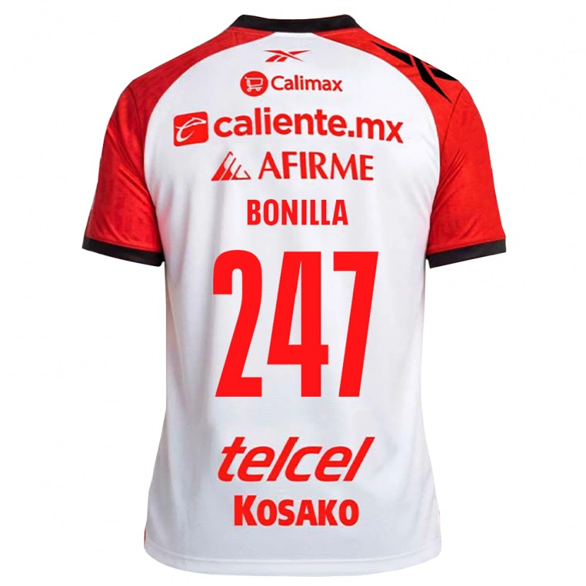 DanxenメンズMartín Bonilla#247白黒赤アウェイシャツ2026/27ジャージーユニフォーム