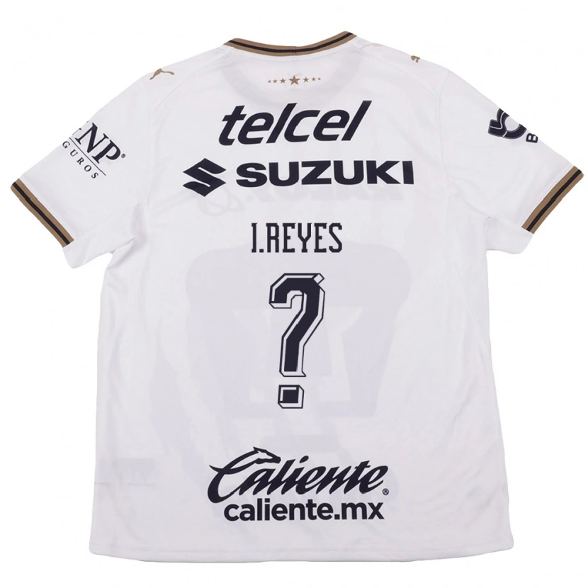 DanxenメンズIsaias Reyes#0白黒茶アウェイシャツ2026/27ジャージーユニフォーム