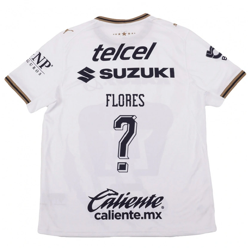 DanxenメンズJesús Flores#0白黒茶アウェイシャツ2026/27ジャージーユニフォーム