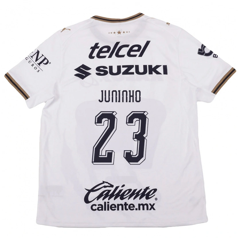 DanxenメンズJuninho#23白黒茶アウェイシャツ2026/27ジャージーユニフォーム