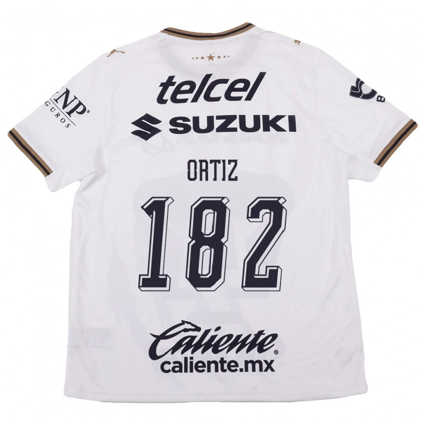 DanxenメンズJorge Ortiz#182白黒茶アウェイシャツ2026/27ジャージーユニフォーム