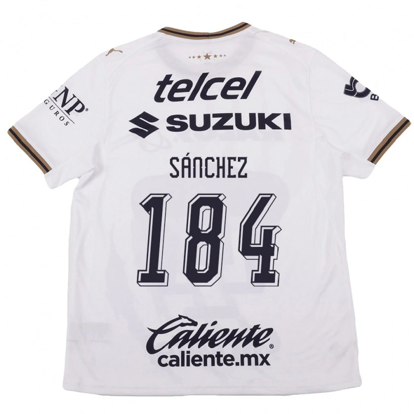 DanxenメンズManuel Sánchez#184白黒茶アウェイシャツ2026/27ジャージーユニフォーム