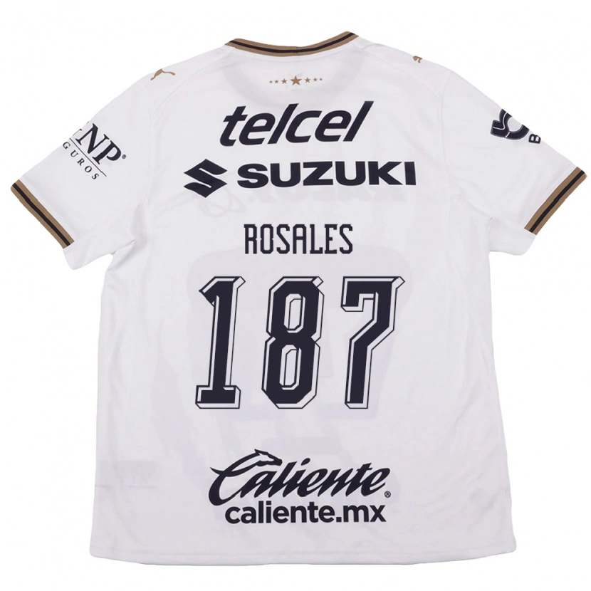 DanxenメンズAlonso Rosales#187白黒茶アウェイシャツ2026/27ジャージーユニフォーム