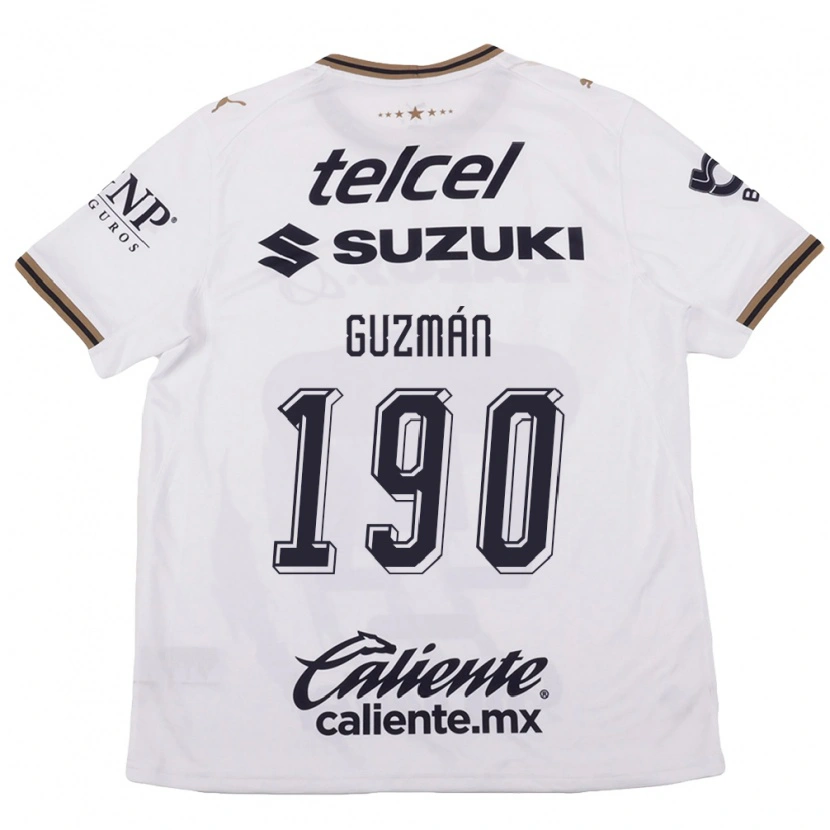 DanxenメンズHéctor Guzmán#190白黒茶アウェイシャツ2026/27ジャージーユニフォーム