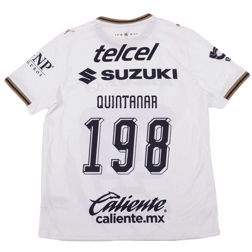 DanxenメンズEdgar Quintanar#198白黒茶アウェイシャツ2026/27ジャージーユニフォーム
