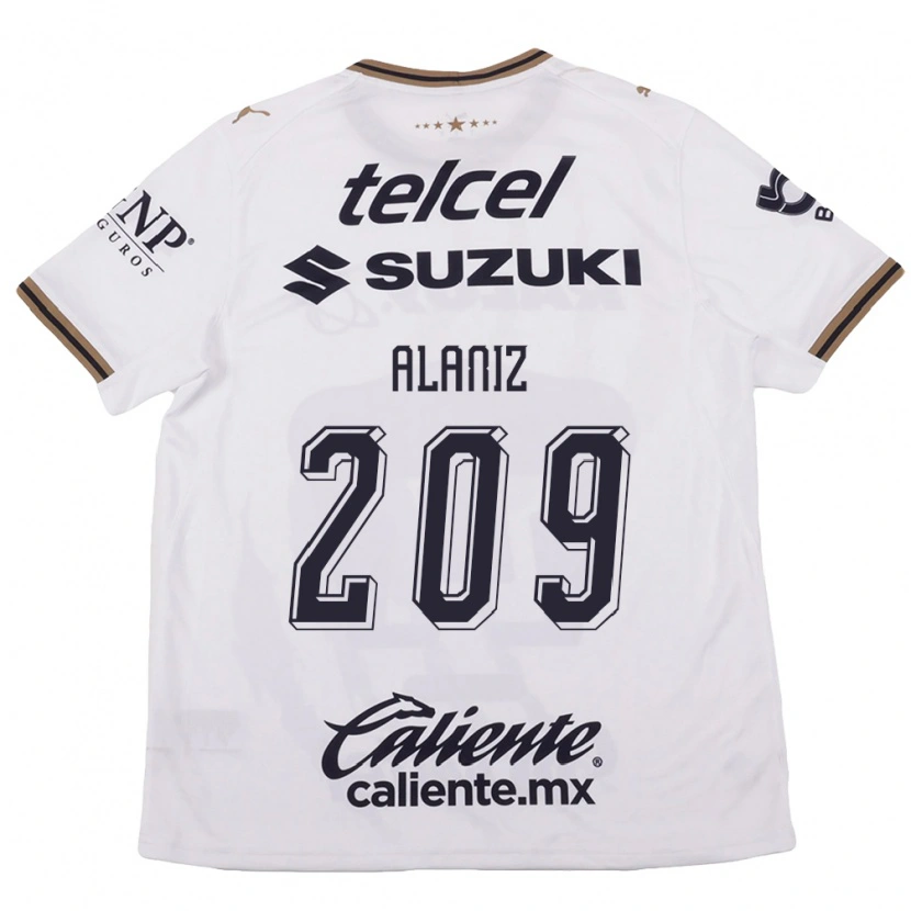 DanxenメンズJorge Alaniz#209白黒茶アウェイシャツ2026/27ジャージーユニフォーム