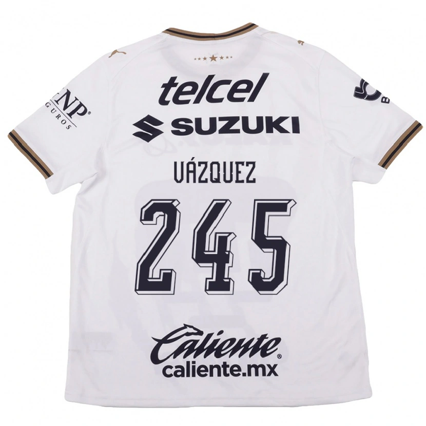 DanxenメンズAustin Vázquez#245白黒茶アウェイシャツ2026/27ジャージーユニフォーム