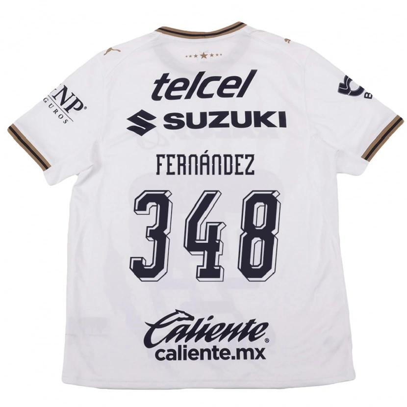DanxenメンズYerik Fernández#348白黒茶アウェイシャツ2026/27ジャージーユニフォーム