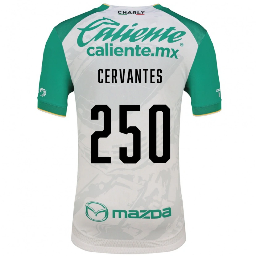 DanxenメンズChristian Cervantes#250薄緑白アウェイシャツ2026/27ジャージーユニフォーム