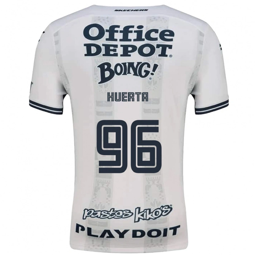 DanxenメンズEdwin Huerta#96赤白黒アウェイシャツ2026/27ジャージーユニフォーム
