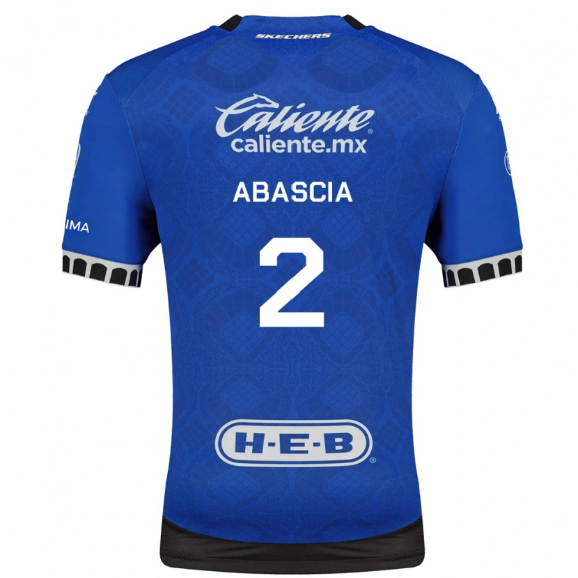 DanxenメンズLucas Abascia#2ロイヤルブルー白黒アウェイシャツ2026/27ジャージーユニフォーム