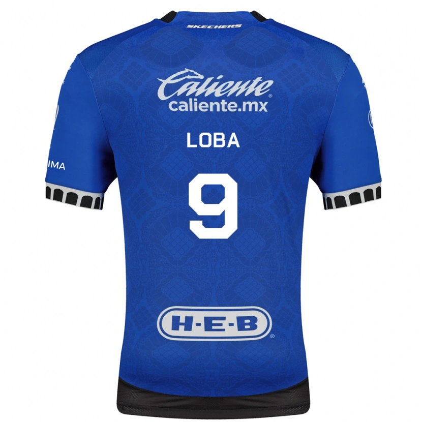 DanxenメンズAké Loba#9ロイヤルブルー白黒アウェイシャツ2026/27ジャージーユニフォーム