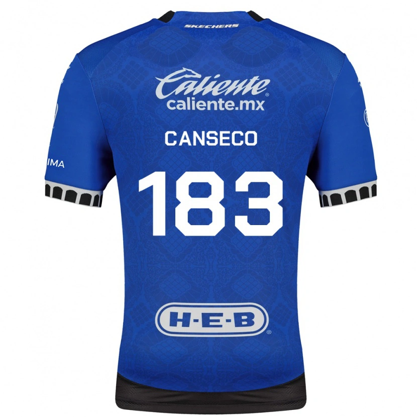 DanxenメンズRodrigo Canseco#183ロイヤルブルー白黒アウェイシャツ2026/27ジャージーユニフォーム