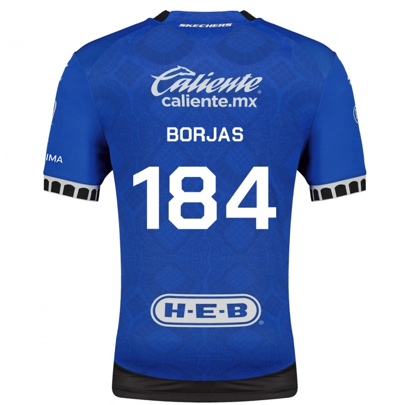 DanxenメンズDaniel Borjas#184ロイヤルブルー白黒アウェイシャツ2026/27ジャージーユニフォーム