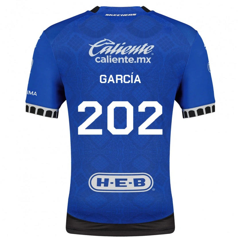 DanxenメンズDiego García#202ロイヤルブルー白黒アウェイシャツ2026/27ジャージーユニフォーム