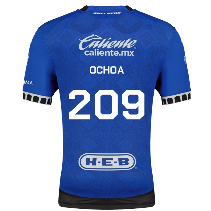 DanxenメンズJosé Ochoa#209ロイヤルブルー白黒アウェイシャツ2026/27ジャージーユニフォーム