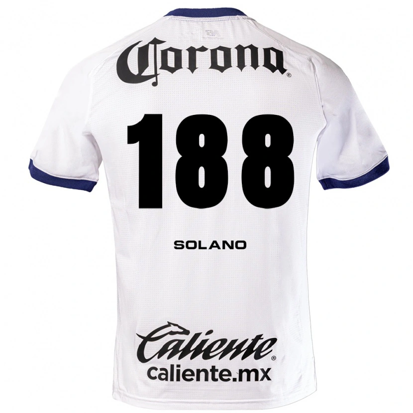 DanxenメンズAldo Solano#188白青黒アウェイシャツ2026/27ジャージーユニフォーム