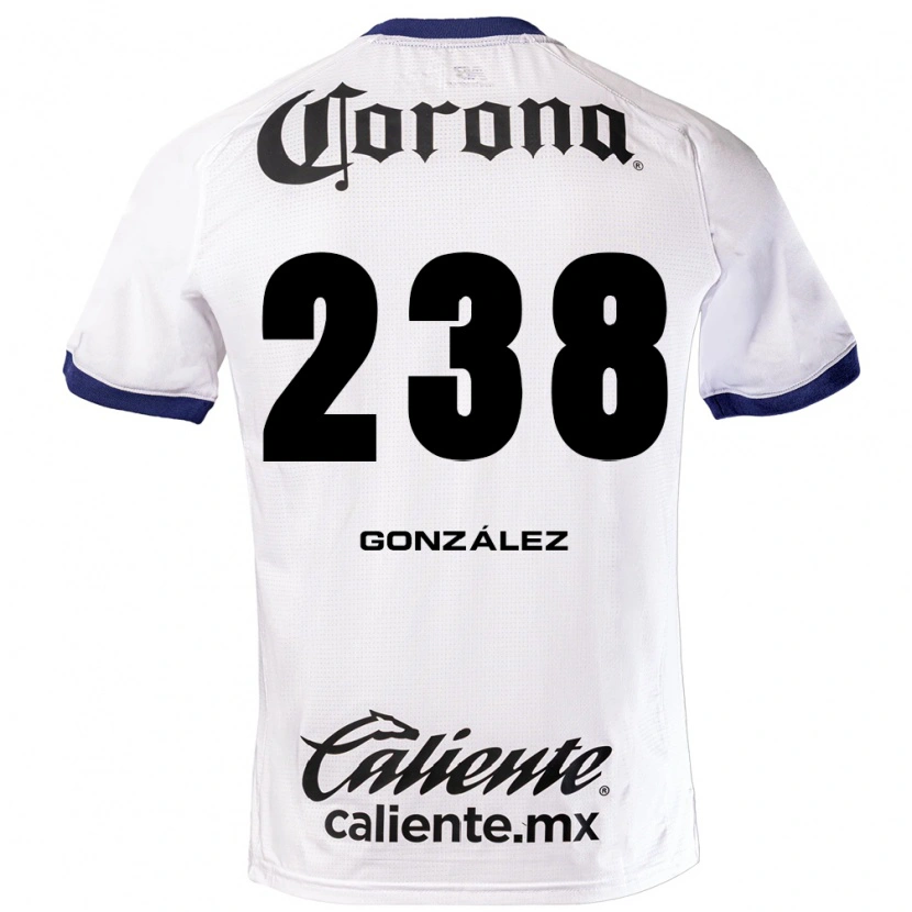 DanxenメンズGeovani González#238白青黒アウェイシャツ2026/27ジャージーユニフォーム