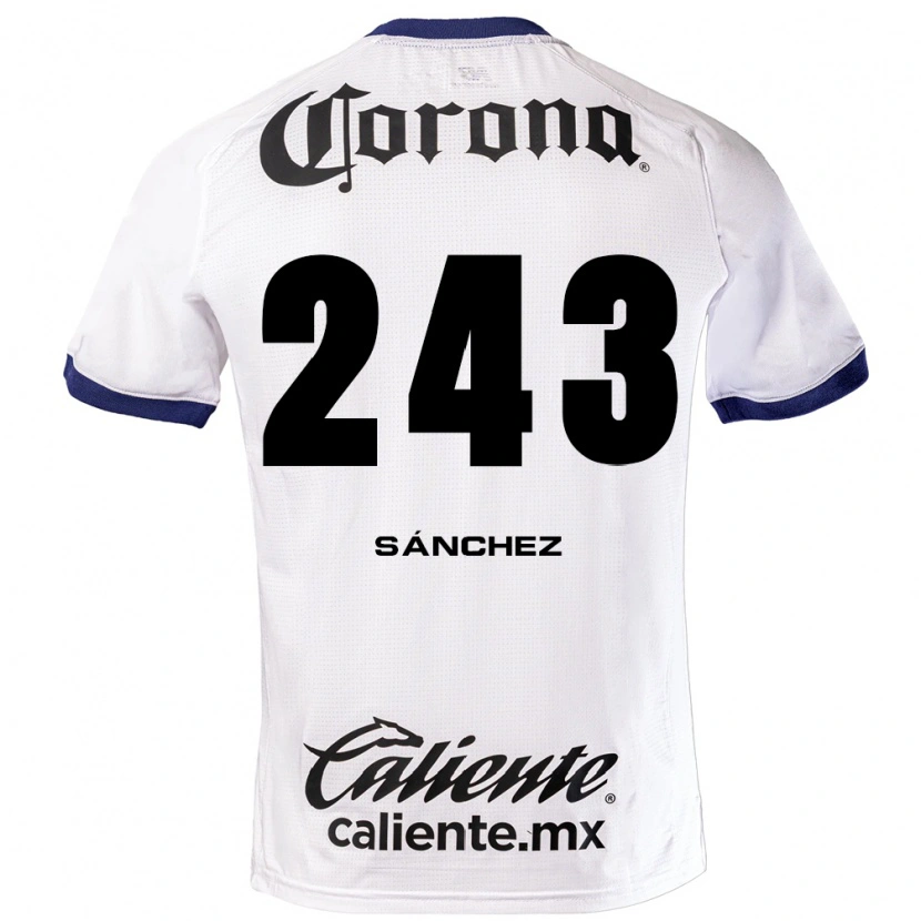 DanxenメンズCedric Sánchez#243白青黒アウェイシャツ2026/27ジャージーユニフォーム