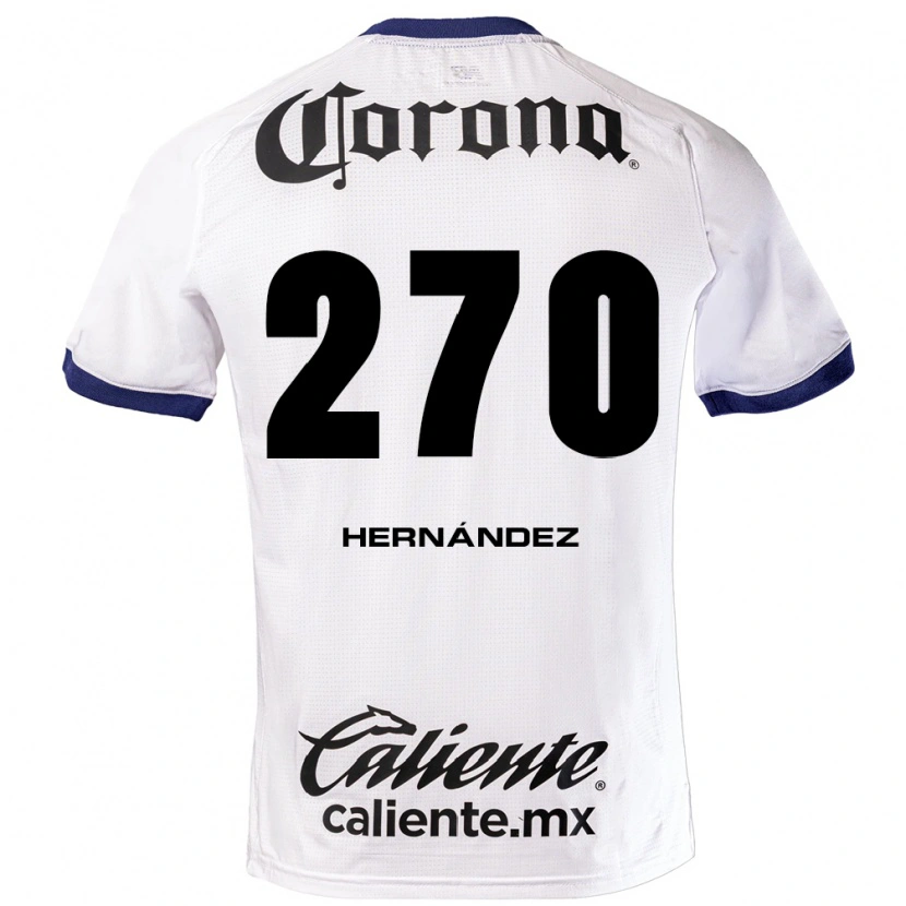 DanxenメンズAlberto Hernández#270白青黒アウェイシャツ2026/27ジャージーユニフォーム