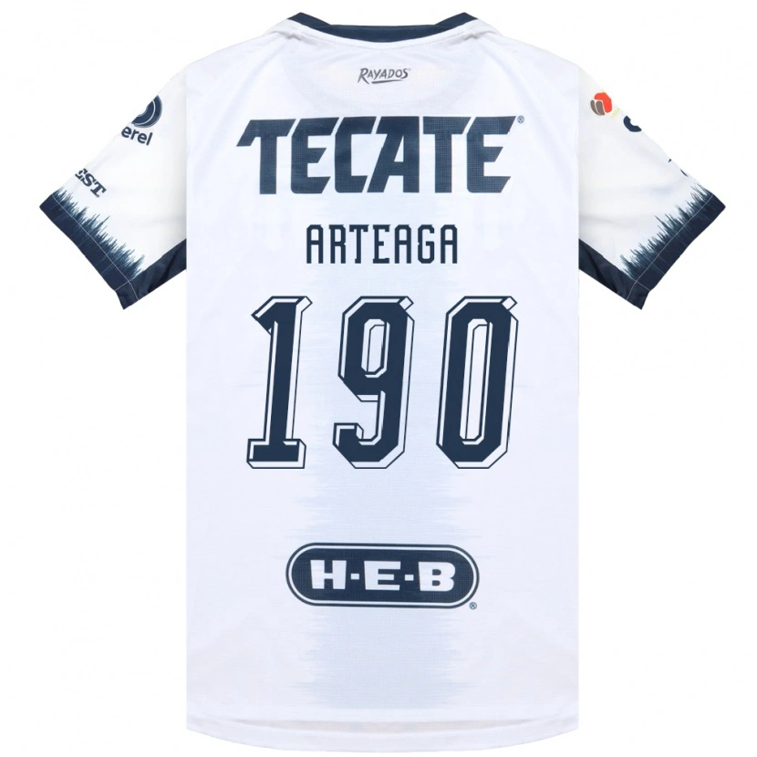 DanxenメンズDiego Arteaga#190白藍色赤アウェイシャツ2026/27ジャージーユニフォーム