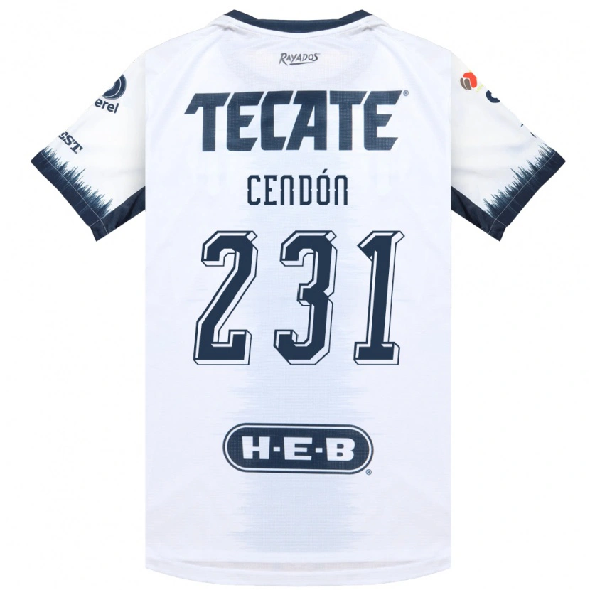 DanxenメンズMaximiliano Cendón#231白藍色赤アウェイシャツ2026/27ジャージーユニフォーム