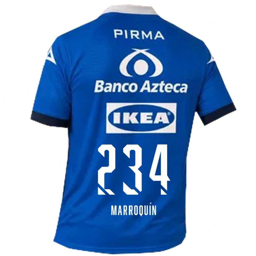 DanxenメンズLuis Marroquín#234青白アウェイシャツ2026/27ジャージーユニフォーム